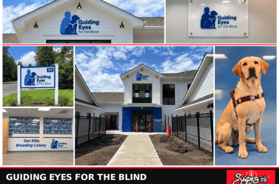 Field Notes: Guiding Eyes for the Blind, Signs Ink and Pearl